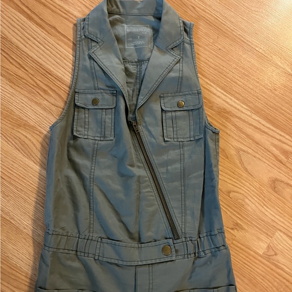 Free People, We the Free, Cargo Moto Romper - Picture 1 of 5